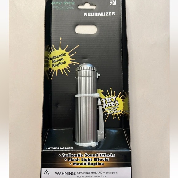 Universal Studios Men in Black Alien Attack Neuralizer Replica & Cricket Toy NEW - Picture 3 of 6